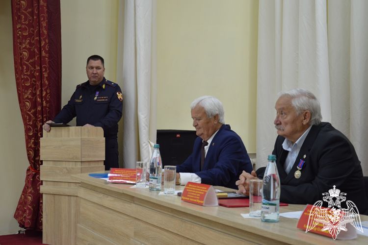 В управлении Росгвардии прошло заседание краевого совета ветеранов