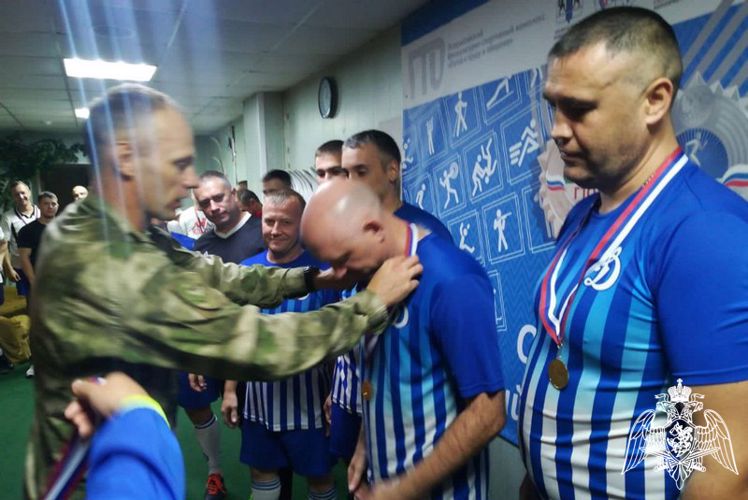 Кубок чемпионата СибО по мини-футболу завоевала алтайская команда Росгвардии