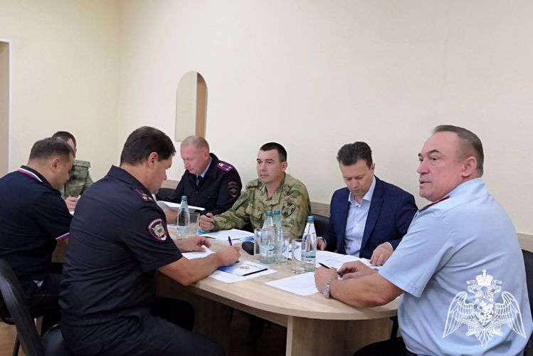 В Росгвардии обсудили вопросы подготовки к сентябрьским выборам 2023 года