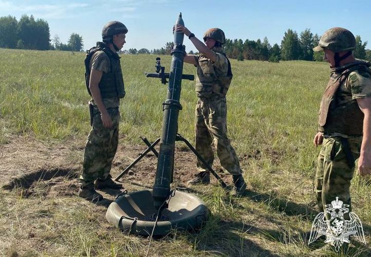 Конкурс профессионального мастерства офицеров артиллерии Росгвардии завершился в Сибири