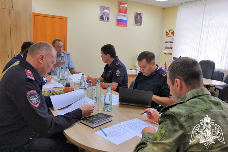 В Росгвардии обсудили вопросы подготовки к сентябрьским выборам 2023 года