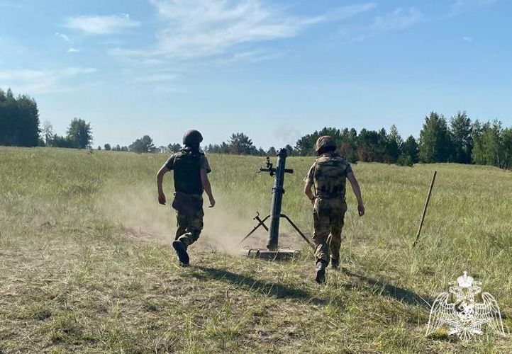 Конкурс профессионального мастерства офицеров артиллерии Росгвардии завершился в Сибири