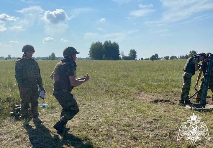 Конкурс профессионального мастерства офицеров артиллерии Росгвардии завершился в Сибири