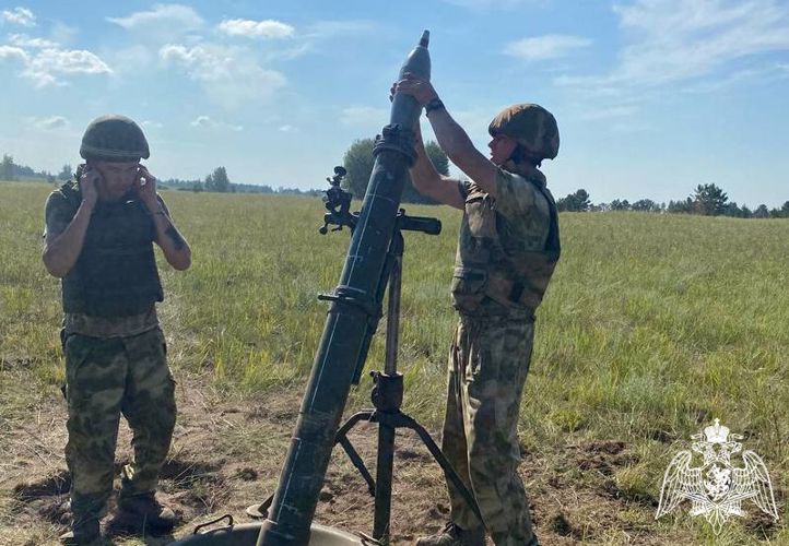 Конкурс профессионального мастерства офицеров артиллерии Росгвардии завершился в Сибири