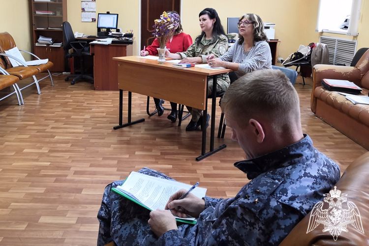 В Управлении Росгвардии состоялся учебно-методический сбор специалистов психологической службы
