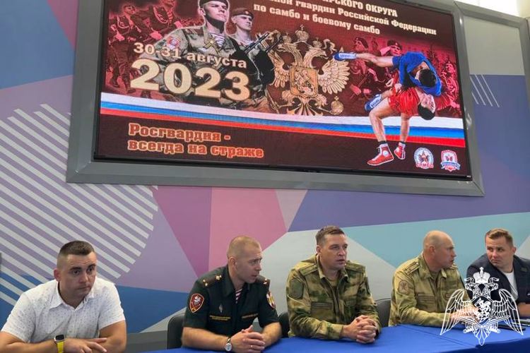 Алтайские спортсмены-росгвардейцы успешно выступили на чемпионате Сибирского округа ВНГ РФ по самбо и боевому самбо