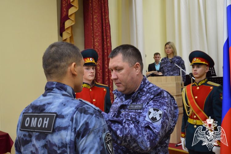 Краевому управлению Росгвардии исполнилось семь лет