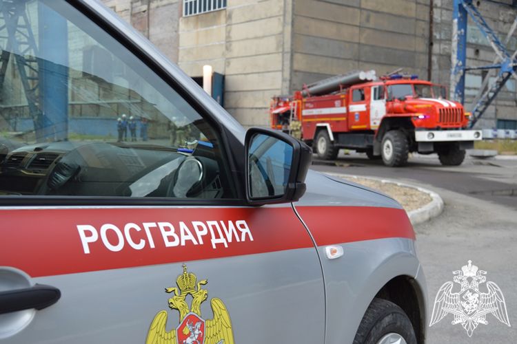 Росгвардия приняла участие в межведомственных противопожарных учениях