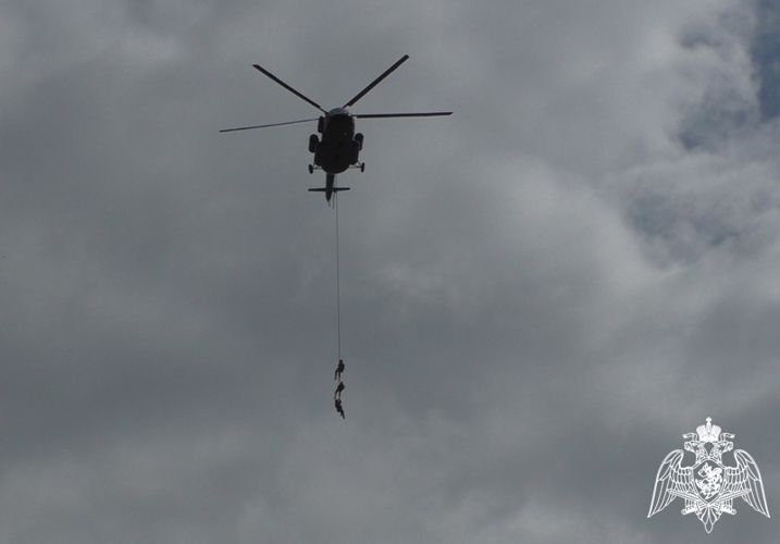 В Алтайском крае с участием Росгвардии прошли масштабные антитеррористические учения