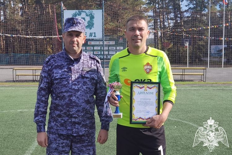 Росгвардия провела ведомственный футбольный турнир