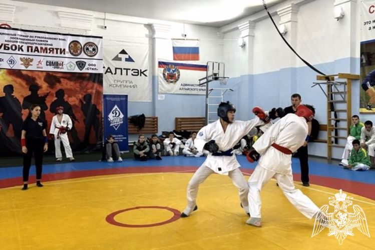 Росгвардейцы приняли участие в открытии крупных соревнований