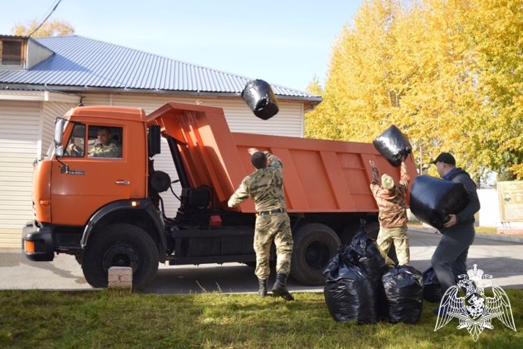 Росгвардия присоединилась к всероссийской экологической акции