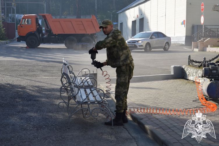 Росгвардия присоединилась к всероссийской экологической акции