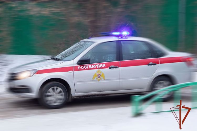 Росгвардейцы оперативно задержали подозреваемого в совершении кражи