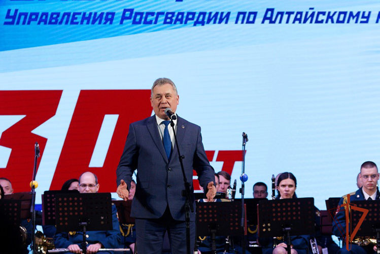 Сотрудники ОМОН «Форпост» празднуют юбилей отряда