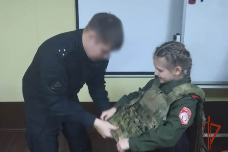 Кадеты побывали на экскурсии в спецподразделении Росгвардии
