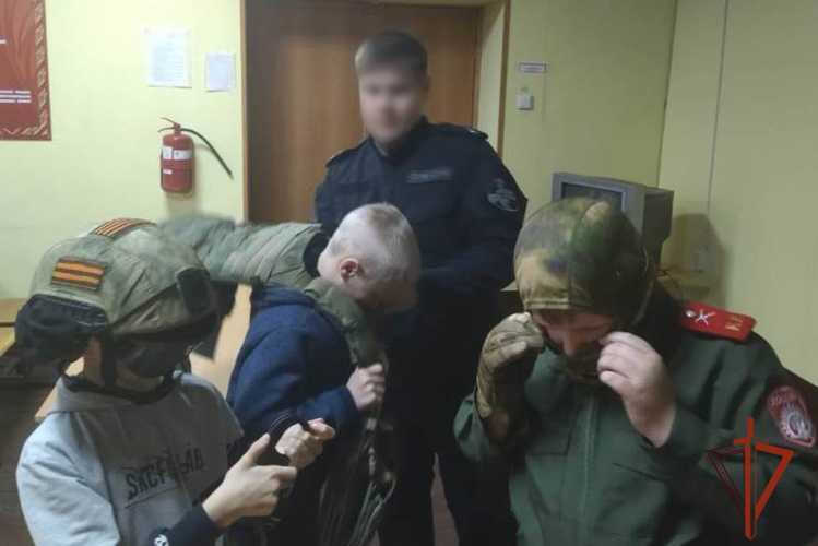 Кадеты побывали на экскурсии в спецподразделении Росгвардии