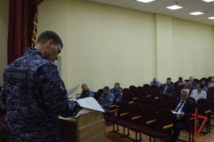 Росгвардейцы провели семинар для представителей предприятий топливно-энергетического комплекса
