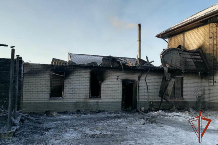 Патруль Росгвардии оказал помощь в ликвидации пожара