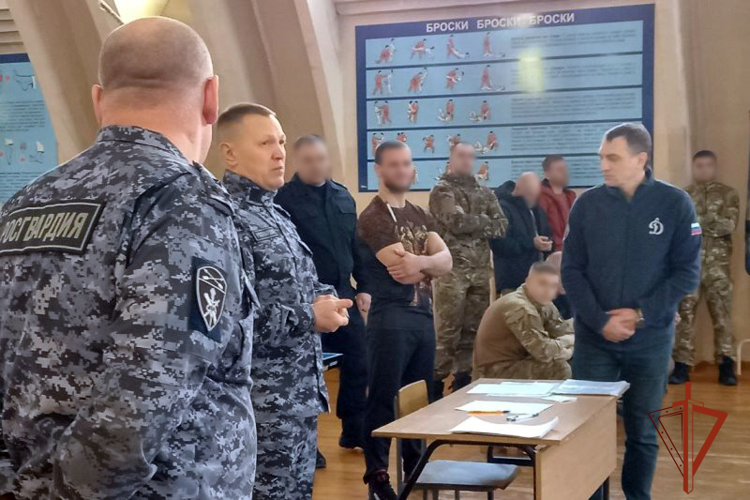 Определены победители первенства Росгвардии по комплексному единоборству