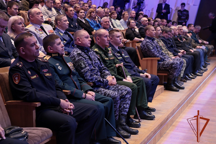 В подразделениях Росгвардии прошли мероприятия, посвященные Дню защитника Отечества