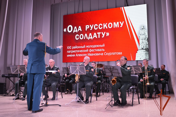 Росгвардейцы стали почетными гостями молодежного фестиваля