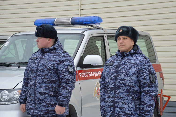 Новобранцы Росгвардии присягнули на верность родине