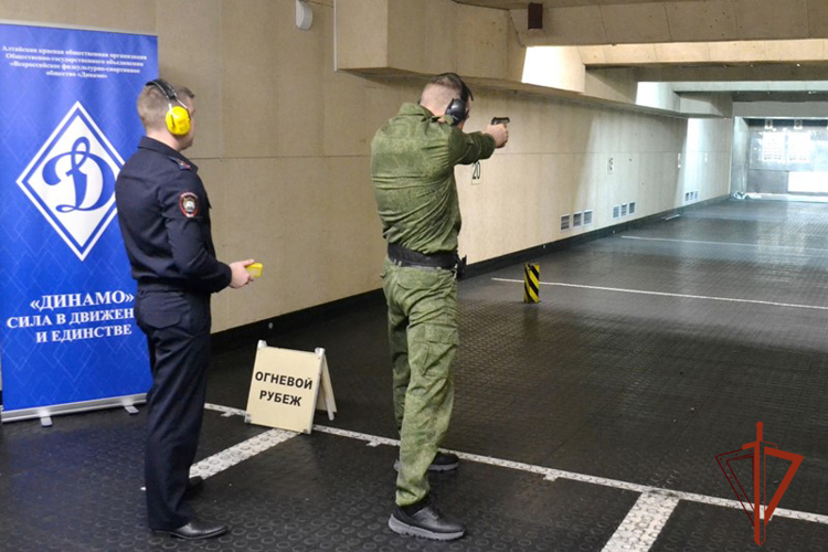 Офицеры Росгвардии завоевали награды краевого первенства 