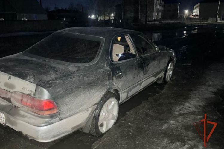 Росгвардейцы оперативно задержали автоугонщика 
