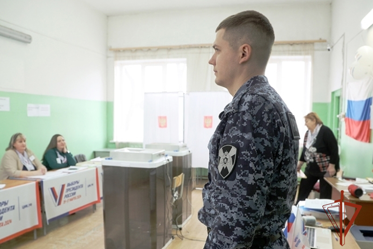 Росгвардия обеспечила безопасность в период проведения выборов 