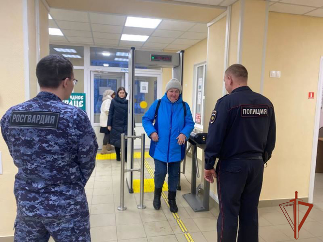 Росгвардия обеспечила безопасность в период проведения выборов 