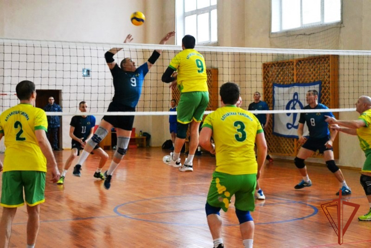 «Серебро» волейбольного турнира завоевали спортсмены Росгвардии