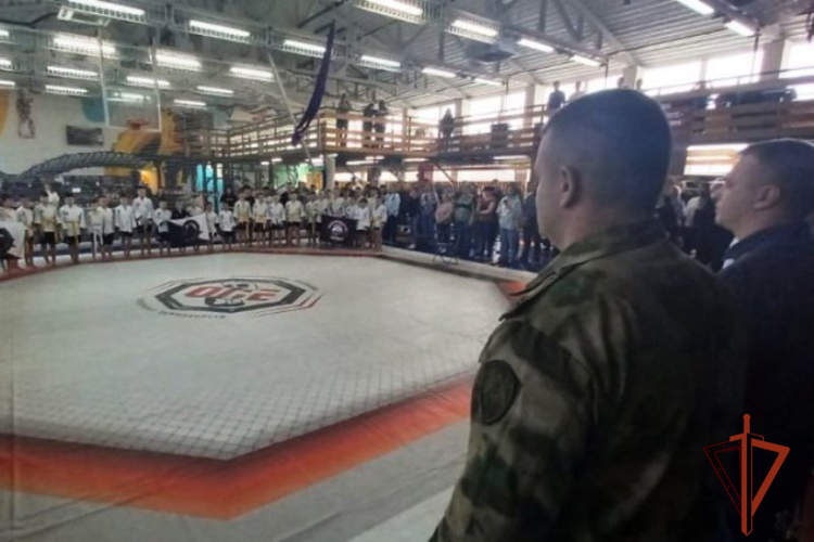 В Барнауле под эгидой Росгвардии прошел спортивный турнир 