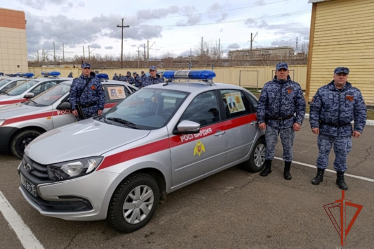 Росгвардия участвует в акции «Бессмертный автополк»