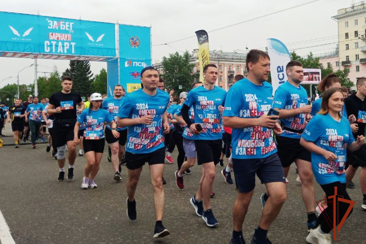 Спортсмены Росгвардии стали призерами Всероссийского полумарафона «ЗаБег.РФ»