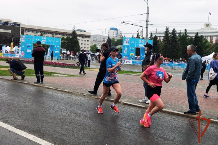 Спортсмены Росгвардии стали призерами Всероссийского полумарафона «ЗаБег.РФ»