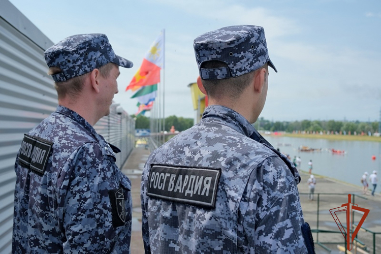 Росгвардия обеспечила безопасность участников международного первенства по гребле