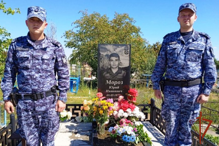 В подразделении Росгвардии по Алтайскому краю прошёл день памяти сержанта Юрия Мороза