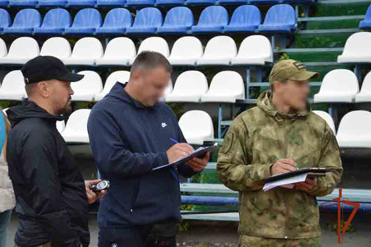 Росгвардейцы Алтайского края определили сильнейших в летнем троеборье
