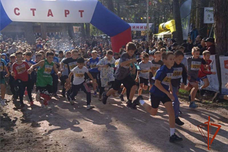 Росгвардейцы обеспечили безопасность участников спортивного праздника