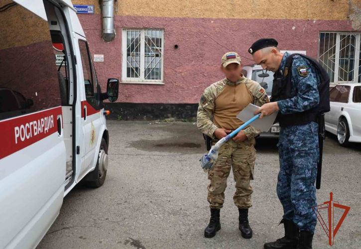 Росгвардия и судебные приставы провели совместные учения