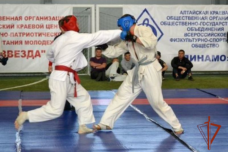 Сборная Росгвардии стала призером краевого чемпионата по рукопашному бою