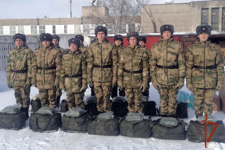 Новобранцы из Барнаула пополнили ряды Росгвардии