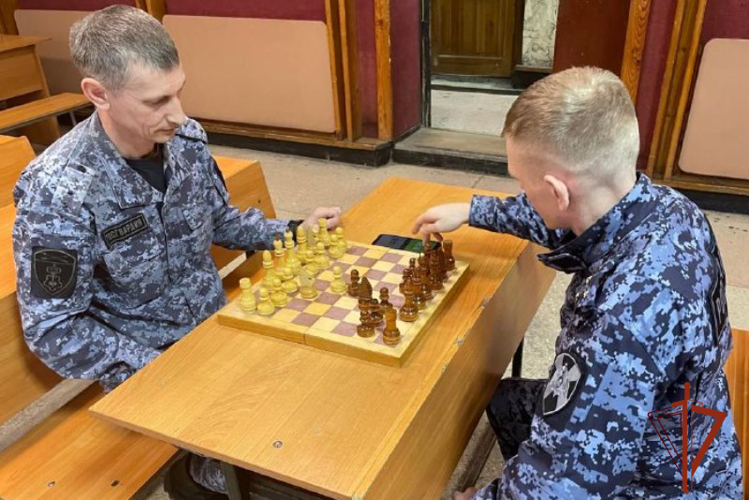 В Управлении Росгвардии подвели итоги шахматного турнира среди военнослужащих и сотрудников, посвященного защитникам Отечества