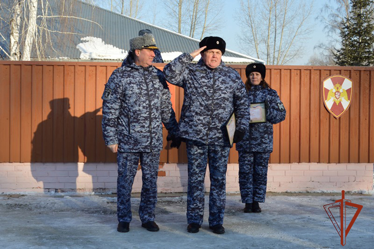 Новобранцы Росгвардии присягнули на верность Родине
