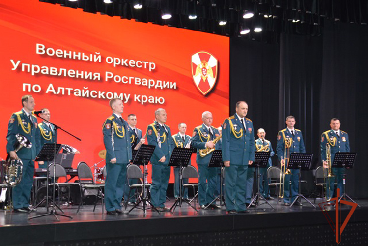 Алтайский край посетил главный военный дирижёр Росгвардии