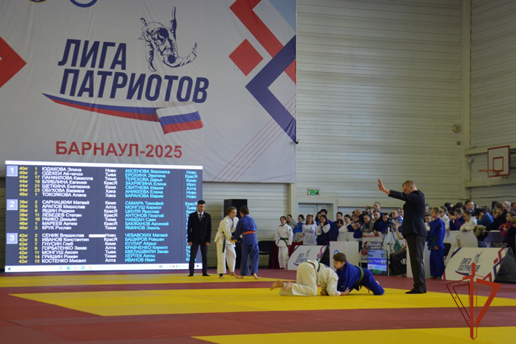 Росгвардейцы стали почетными гостями «Лиги Патриотов»