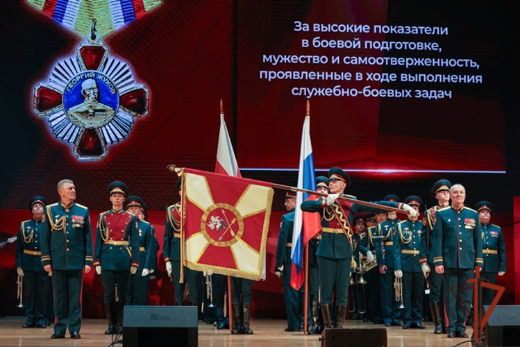 За высокие показатели Сибирский округ войск национальной гвардии Российской Федерации награжден орденом Жукова 