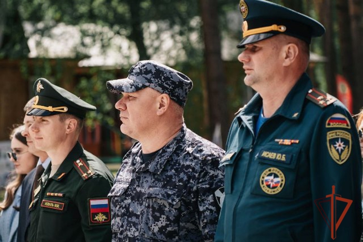 Росгвардия приняла участие в открытии военно-патриотической игры "Зарница 2.0"