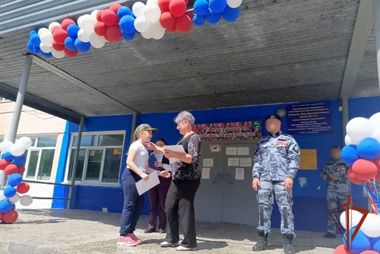 Росгвардия приняла участие в военно-патриотическом мероприятии